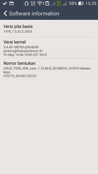 update firmware Zenfone manual