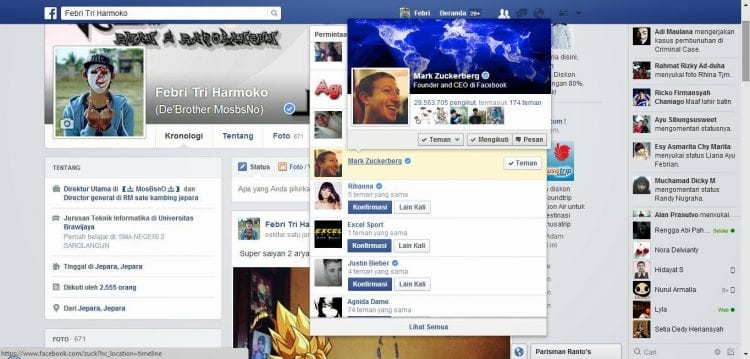 Cara Verifikasi Halaman Dan Profile Akun Facebook Resmi – HOAX!!