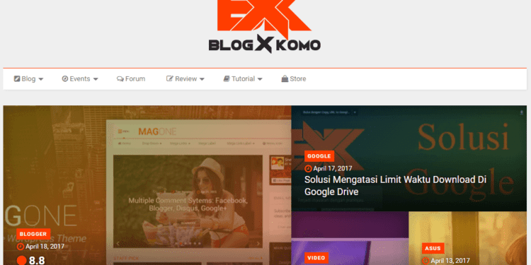 Blog X Komo New Design