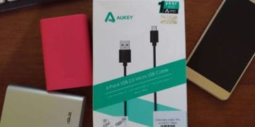 Review Cable Data Aukey Micro CB-D17 Black