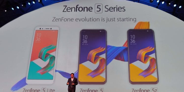 Jerry Shen, ASUS CEO, Perkenalkan Zenfone Generasi ke-5 di MWC