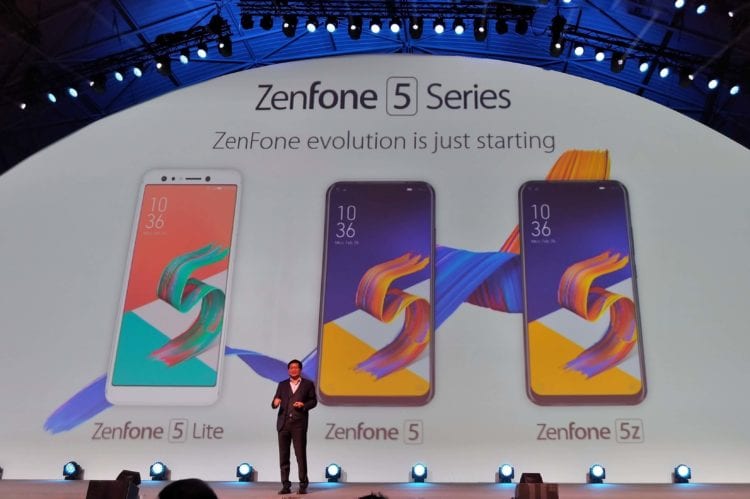 Jerry Shen, ASUS CEO, Perkenalkan Zenfone Generasi ke-5 di MWC