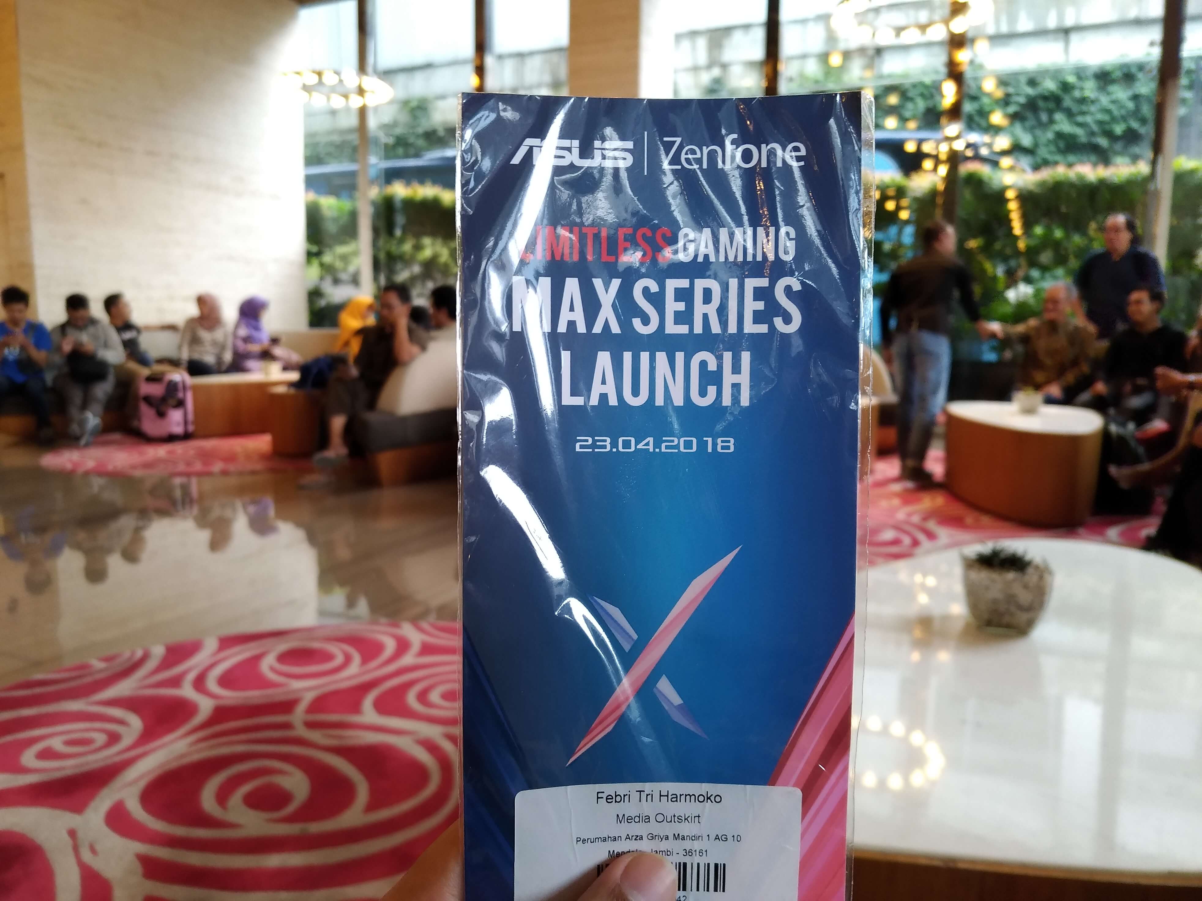 Undangan Event Peluncuran Zenfone Max Pro M1