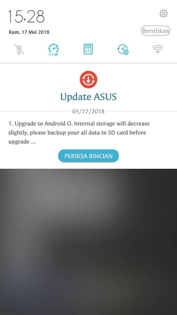 Zenfone Zoom S Update ke Android Oreo - Tampilan Fota