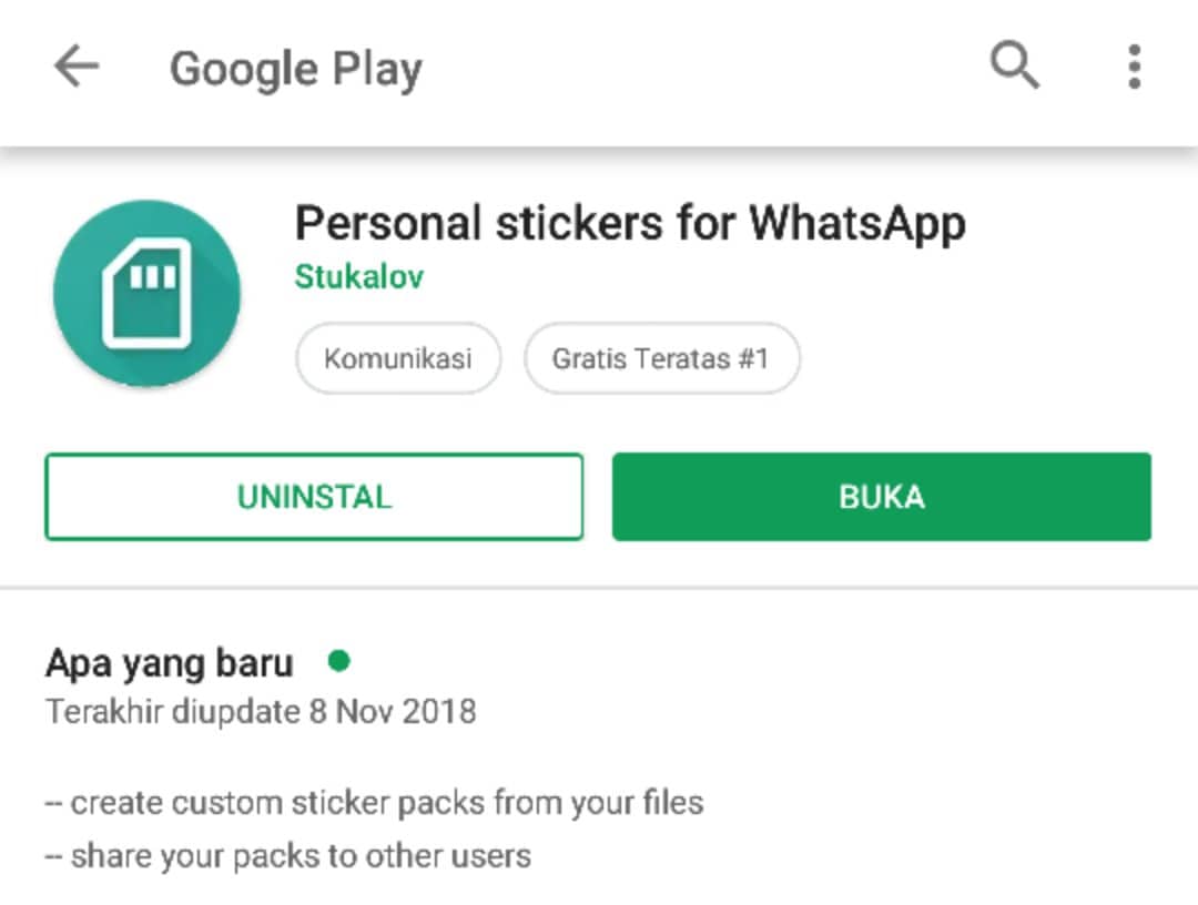 Cara Mengaktifkan Fitur Stiker Di Whatsapp - Personal stickers for whatsapp