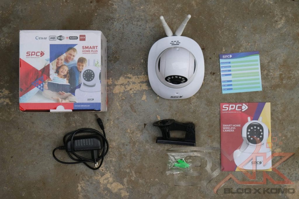 Review SPC IP Camera HD - CCTV Rumah Murah & Berkualitas Baik Unboxing