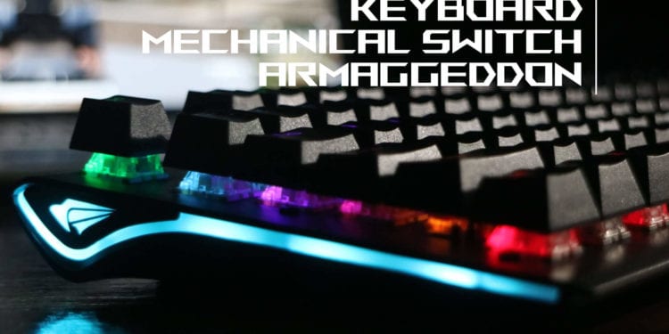 Keyboard Mechanical Switch MKA-3C Armaggeddon
