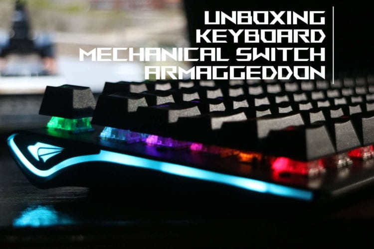 Keyboard Mechanical Switch MKA-3C Armaggeddon
