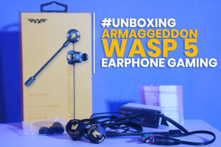 Unboxing Armaggeddon WASP 5 Gaming Earphone