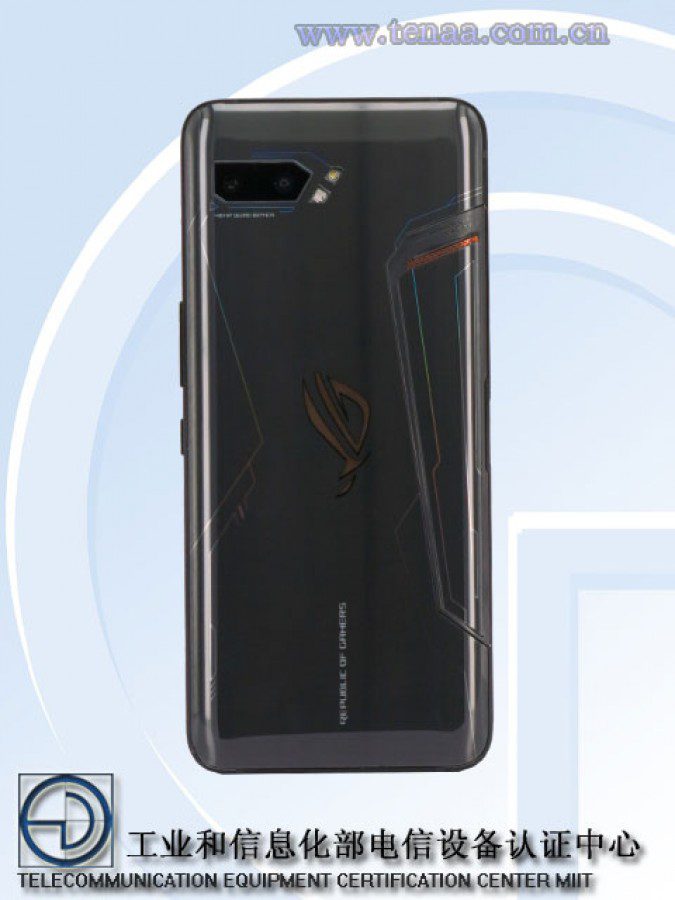 ROG Phone 2 Muncul di TENAA, Begini Spesifikasi & Desainnya - Desain Tampak Belakang