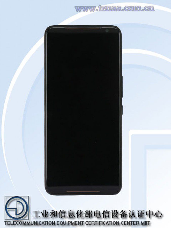 ROG Phone 2 Muncul di TENAA, Begini Spesifikasi & Desainnya - Desain Tampak Depan