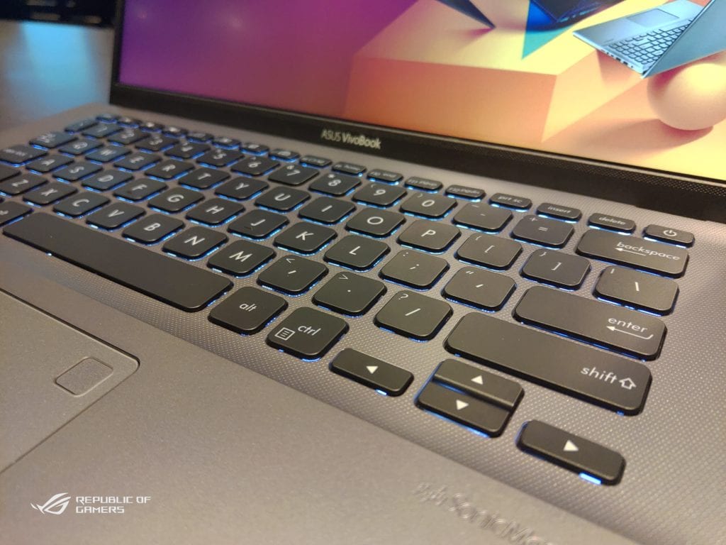 VivoBook Ultra A412 - Laptop Mungil yang Penuh Warna - Keyboard