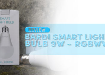 Review Bardi Smart Light Bulb 9W - RGBWW
