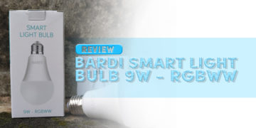 Review Bardi Smart Light Bulb 9W - RGBWW