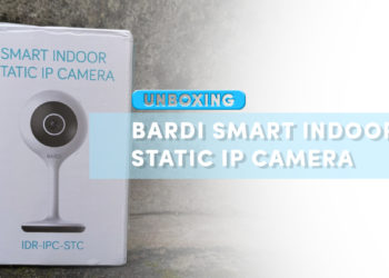 Unboxing Bardi Smart Indoor Static IP Camera