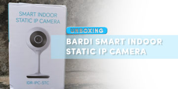 Unboxing Bardi Smart Indoor Static IP Camera