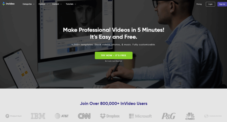 InVideo - Online Video Editor