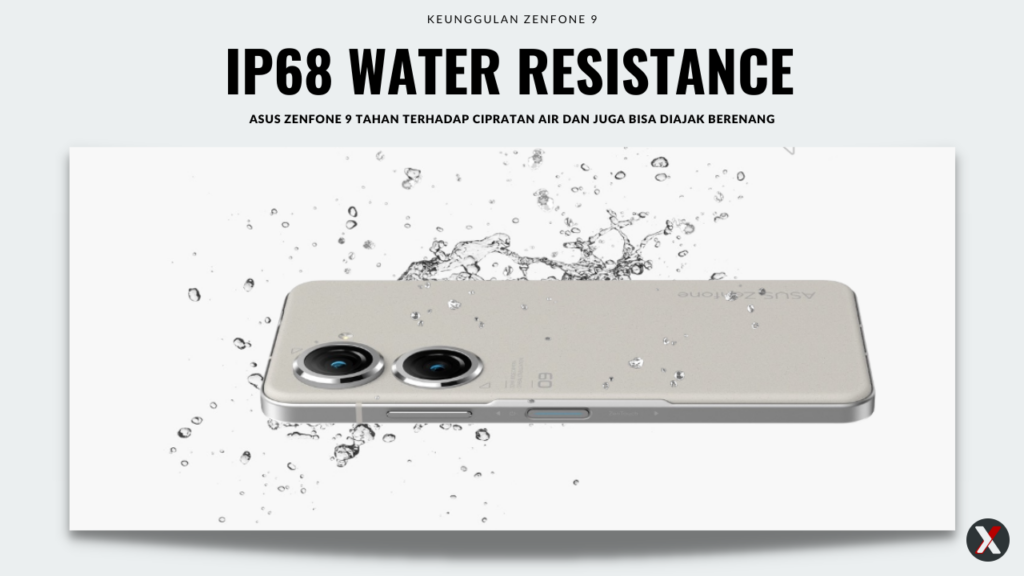 ASUS Zenfone 9 IP68 Water Resistance