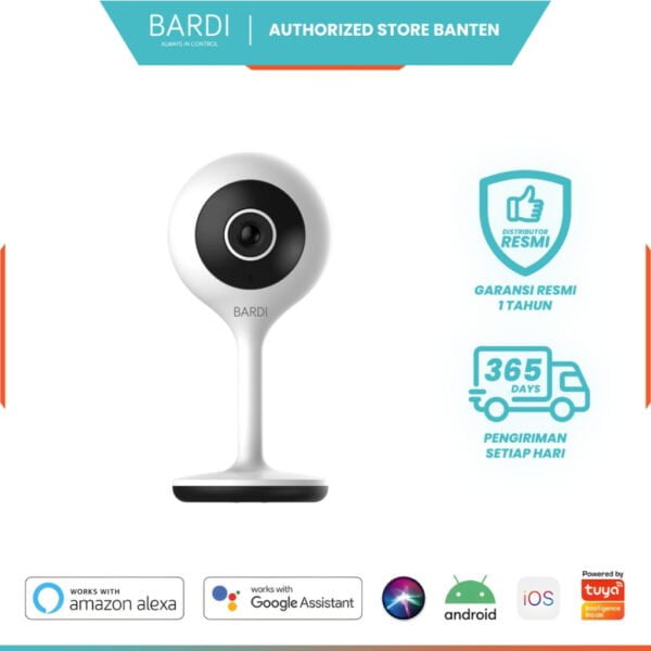 BARDI Smart IP Camera Indoor Static 1080 FHD CCTV WiFi
