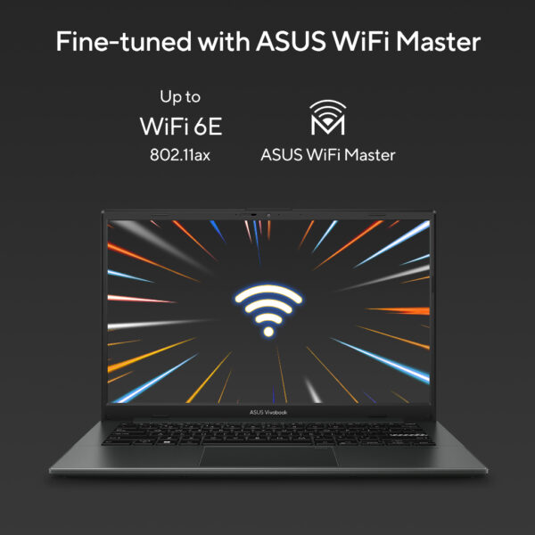 ASUS Vivobook Go 14 E1404FA-FHD321 - Mixed Black [AMD Ryzen™ 3 7320U/AMD Radeon™ Graphics/8GB/256GB/14inch/WIN11/OHS]