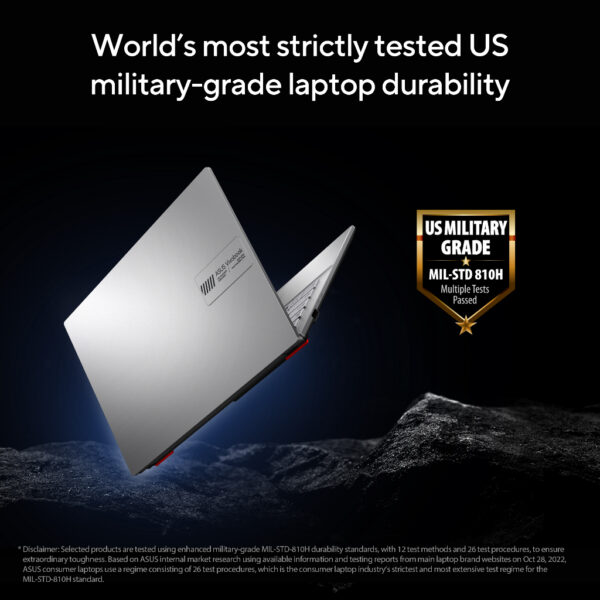 ASUS Vivobook Go 14 E1404FA-FHD323 - Cool Silver [AMD Ryzen™ 3 7320U/AMD Radeon™ Graphics/8GB/256GB/14inch/WIN11/OHS]