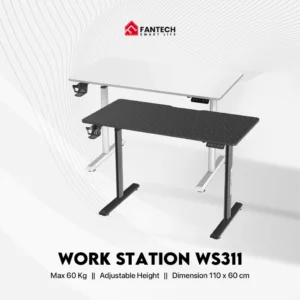 Fantech WS311 - Meja Elektrik Adjustable / Standing Desk Electric Work Station