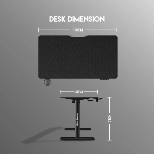 Fantech WS311 - Meja Elektrik Adjustable / Standing Desk Electric Work Station