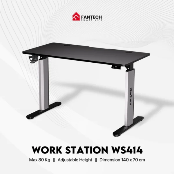 Fantech WS414 – Meja Elektrik Adjustable / Standing Desk Electric Work Station