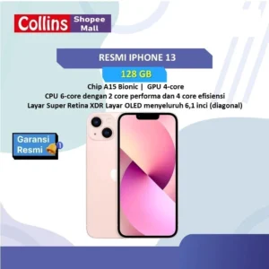 iPhone 13 128GB - Various Colors [Pink/Blue/White/Black/Green]