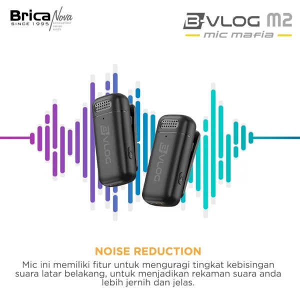 Brica B-VLOG M2 Wireless Microphone