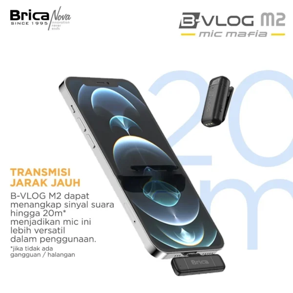 Brica B-VLOG M2 Wireless Microphone