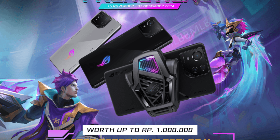 [PROMO] Beli ASUS ROG Phone 8 Dapat Gratis AeroActive Cooler X untuk Pembelian Bulan November - December 2024