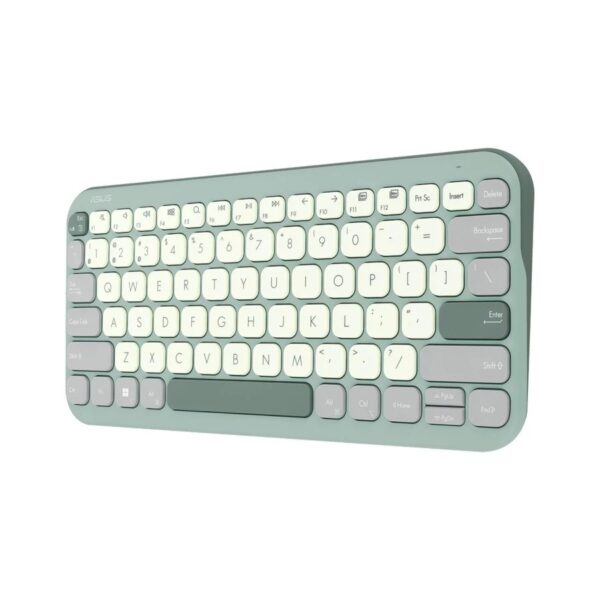 ASUS Marshmallow Keyboard KW100 - Green Tea Latte