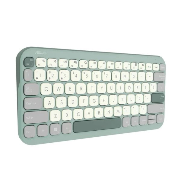 ASUS Marshmallow Keyboard KW100 - Green Tea Latte