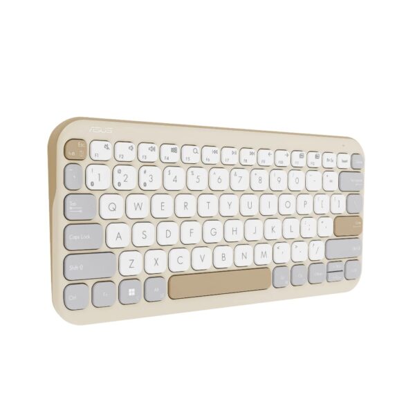 ASUS Marshmallow Keyboard KW100 - Oat Milk