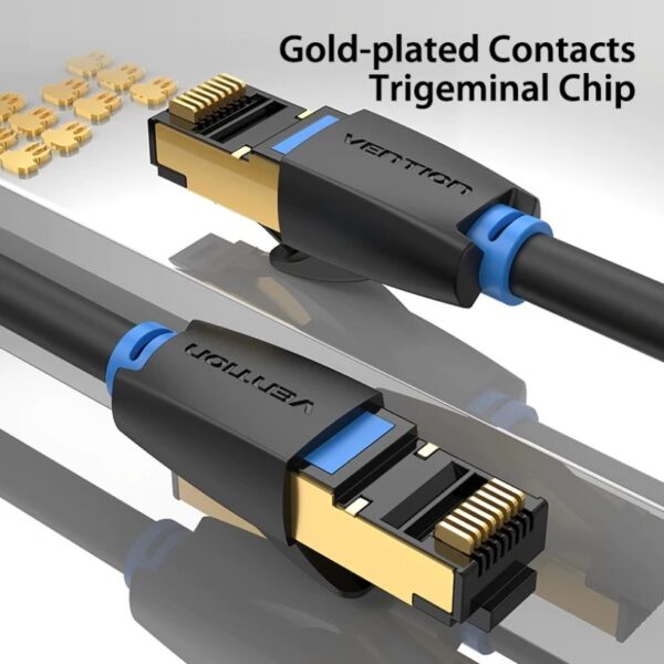 VENTION - Kabel LAN RJ45 Cat8 40 Gbps SFTP Gold