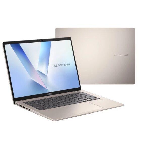 ASUS Vivobook 14 A1407QA-VIPSP152M – Platinum Gold [Snapdragon X1 26 100 / Qualcomm Adreno GPU / 16GB / 512GB / 14inch / WIN11 / OHS24 / M365]