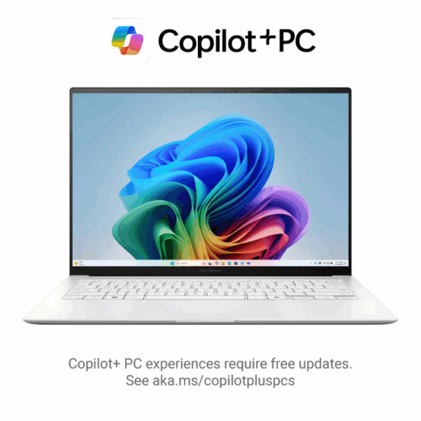ASUS Zenbook S14 OLED UX5406SA-OLEDS7312TM - Scandinavian White [Intel Core Ultra 7 Processor / Intel Arc Graphics / 32GB / 1TB / 14inch / WIN11 / OHS / M365]