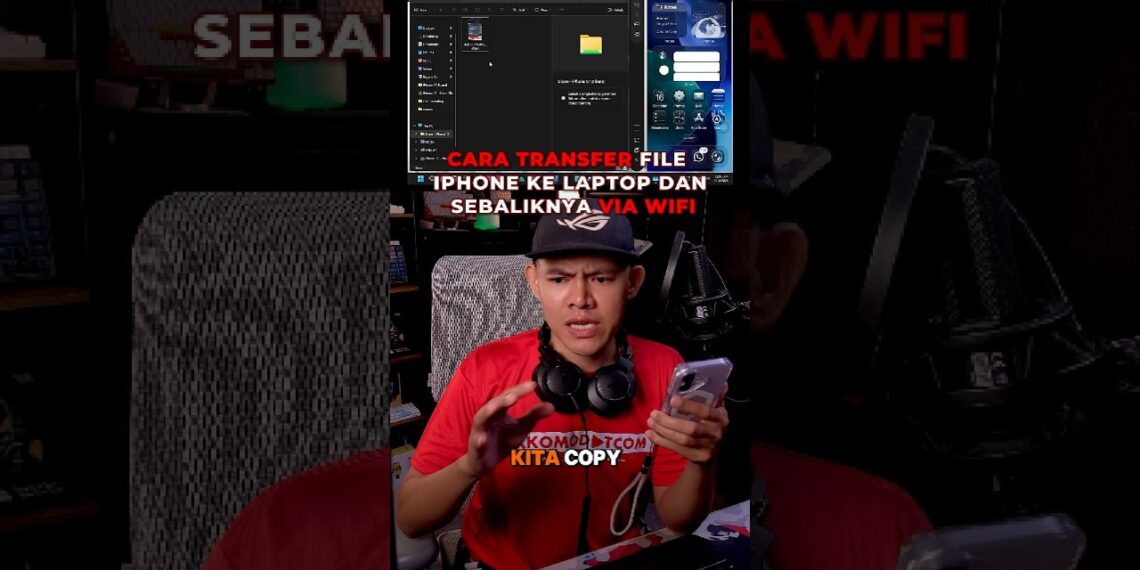 Cara Transfer File iPhone ke Laptop Windows 11 via WiFI / SMB 1 Cara Transfer File iPhone ke Laptop Windows 11 via WiFI / SMB