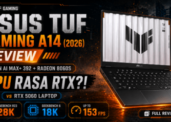 Review ASUS TUF A14 Ryzen AI MAX+ 392: Laptop Gaming Tipis Kencang, Sekarang Rp28 Jutaan!