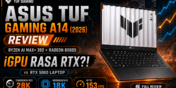 Review ASUS TUF A14 Ryzen AI MAX+ 392: Laptop Gaming Tipis Kencang, Sekarang Rp28 Jutaan!