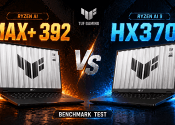 Perbandingan Benchmark ASUS TUF Gaming A14 - Ryzen AI MAX+ 392 vs Ryzen AI 9 HX370 Thumbnail
