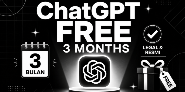ChatGPT free 3 months promo