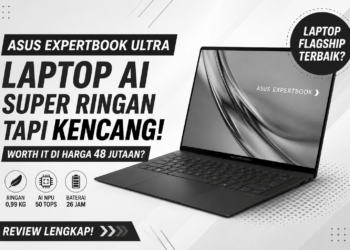 Laptop AI super cepat dan ringan