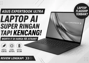 Laptop AI super cepat dan ringan
