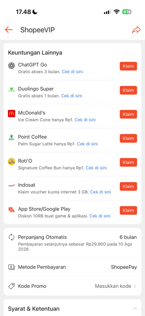 Tutorial Cara Mendapatkan Gratis ChatGPT Go 3 Bulan Resmi & 100% Legal 2026 2 Tutorial Cara Mendapatkan Gratis ChatGPT Go 3 Bulan Resmi dan Legal 2026