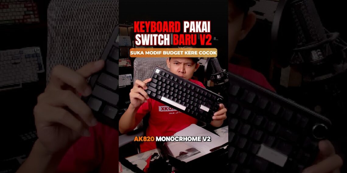 Ajazz AK820 Monochrome V2 Hadir dengan Pilihan Switch Baru 9 Ajazz AK820 Monochrome V2 Hadir dengan Pilihan Switch Baru