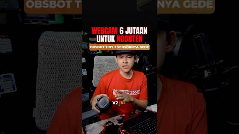 OBSBOT Tiny 3: Webcam 6 Jutaan untuk Ngonten dan Livestream Gaming