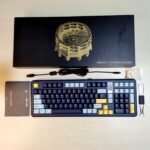 Ajazz AC100 MAX Mechanical Keyboard 100-Key Three-Mode RGB TFT LCD