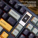 Ajazz AC100 MAX Mechanical Keyboard 100-Key Three-Mode RGB TFT LCD